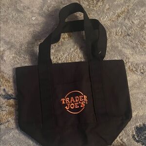 Trader Joe's Black Mini Bag